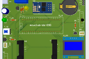 【mcuclub-dz-030】教室控制系统【实物设计】