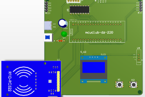 【mcuclub-dz-220】基于RFID的共享自动感应车位锁系统【实物设计】