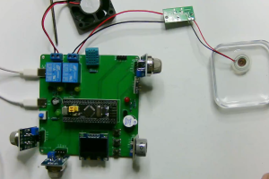【dz-167】基于STM32单片机的便携式室内空气质量检测仪