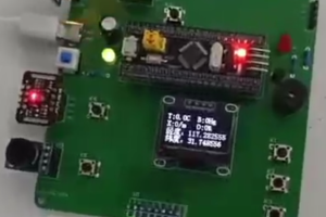 【dz-239】基于蓝牙技术的老人心率血氧体温血压经纬度跌倒远程测控系统