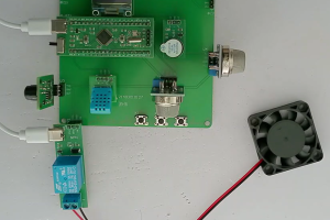 【dz-761】基于STM32单片机的仓库安全检测系统
