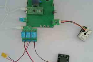 【dz-807】基于STM32的图书馆空气质量监测与净化系统的设计