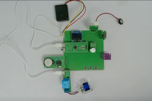 【dz-876】非接触手势识别门禁