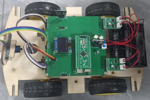 【dz-1155】基于单片机的智能循迹避障小车