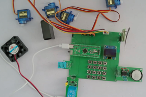 【dz-1166】基于STM32单片机智能花卉配送系统设计