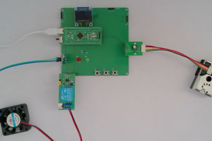 【dz-1168】基于STM32单片机的黑板粉尘清除装置