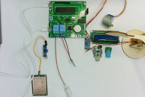 【dz-392】基于单片机晾衣架设计