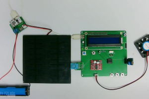 【dz-396】基于单片机的利用太阳能发电控制风扇