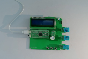 【hz-0014】多路温湿度检测系统 | 多路温湿度报警系统