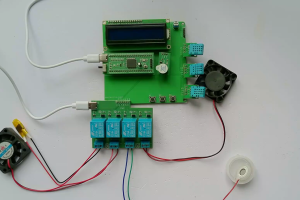 【hz-0016】多路温湿度控制系统 | 多路温湿度检测系统 | 多路温湿度报警系统