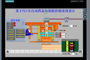 【PLC-028】基于PLC全自动药品包装机控制系统设计