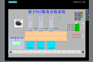 【PLC-062】基于PLC粮食分拣系统