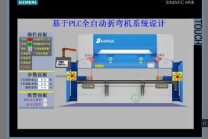 【PLC-087】基于PLC全自动折弯机系统设计