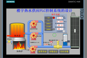 【PLC-093】楼宇热水供应PLC控制系统的设计