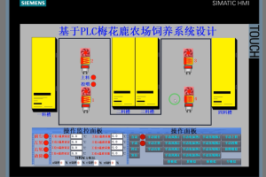 【PLC-095】基于PLC梅花鹿农场饲养系统设计