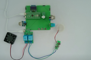 【hz-0020-1】温湿度、烟雾及甲烷气体检测系统 | 室内空气质量检测系统 | 室内气体检测系统 | 天然气泄露检测系统