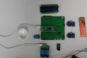 【hz-0020-9】温湿度、可燃气体及苯气体检测系统 | 室内空气质量检测系统 | 室内气体检测系统 | 可燃气体泄漏检测系统 | 煤气泄漏检测系统