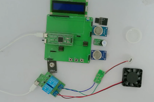 【hz-0021-4】烟雾、可燃气体、甲醛检测系统 | 室内空气质量检测系统 | 室内气体检测系统 | 天然气泄露检测系统 | 煤气泄露检测系统