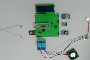 【hz-0021-6】烟雾、CO、甲醛检测系统 | 室内空气质量检测系统 | 室内气体检测系统 | 煤气泄露检测系统