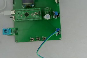 【mcu-1311】基于STM32的储物柜防潮防盗监控装置设计