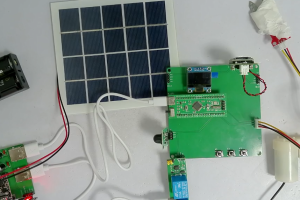 【mcu-1346】基于STM32单片机太阳能智能驱鸟器