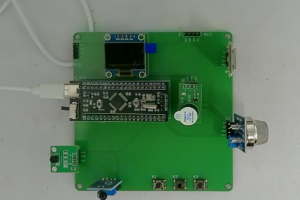 【mcu-1462】基于STM32的老旧居民楼火灾监测预警系统设计