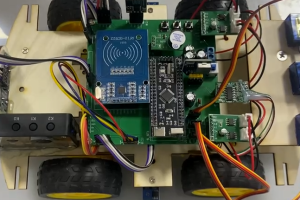 【mcu-1612】基于STM32的避障家畜投喂机器人设计
